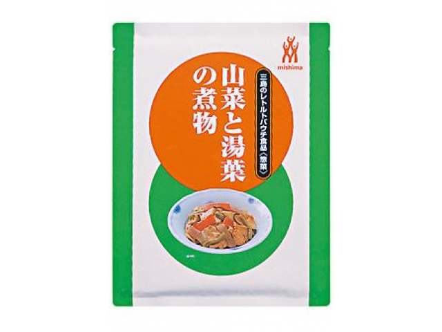 【三島食品】
山菜と湯葉の煮物1Kg